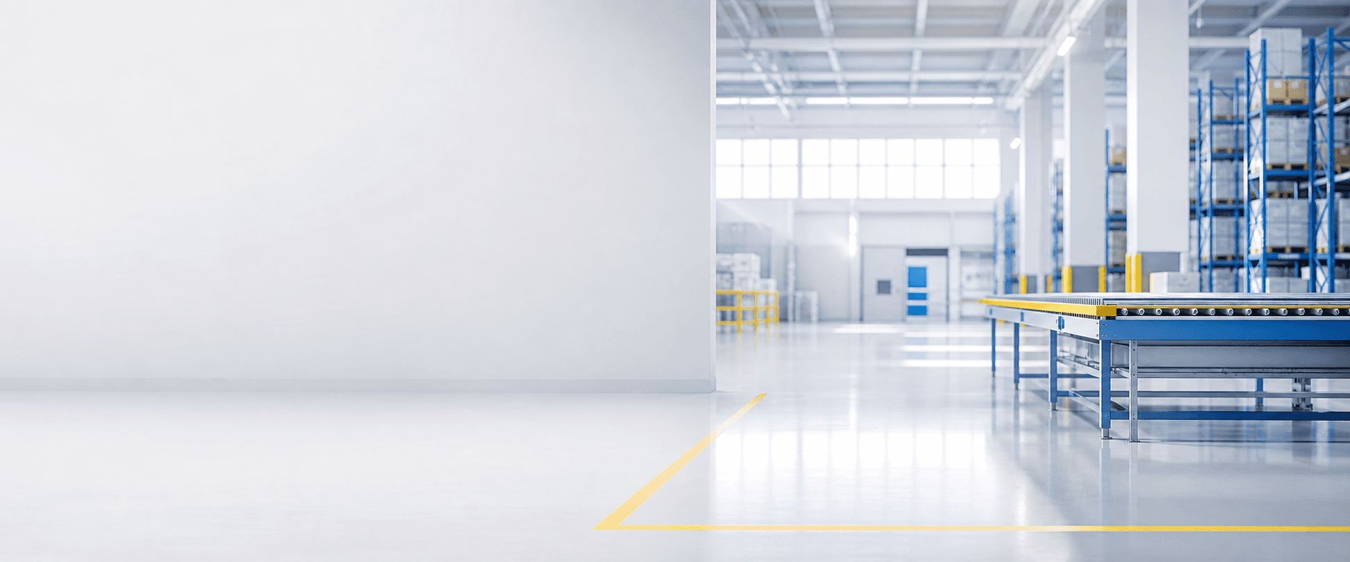 Plastic pallet products in a clean manufacturing environment